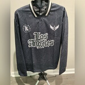 Fashion Nova Dark Gray Los Angeles Jersey NWT NEVER WORN